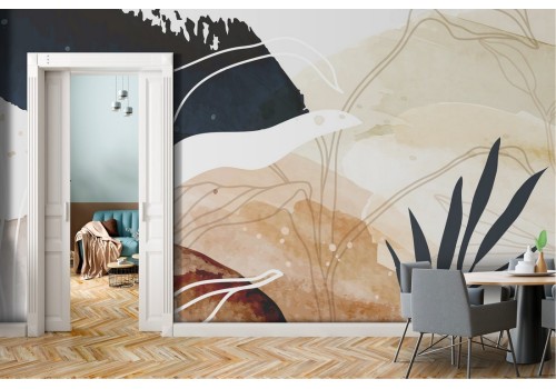 Modern Stylized Nature Wallpaper 2