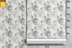 Vintage nature leaves design pattern wallpaper.