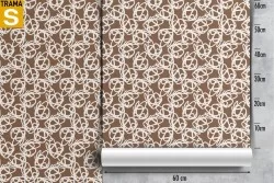 Carta da Parati righe astratte pattern moderno.