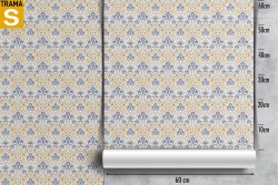 Damask vintage classic pattern wallpaper.