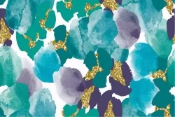 Carta da Parati Design e Stili Flora e Fauna Astratta Fiori Luxury Natura