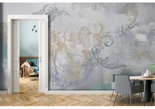 Carta da Parati animali Foglie Natura Luxury 2