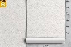 Wallpaper with refined nature leaves vintage design.