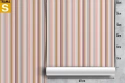 Pink stripes pattern wallpaper decoration.