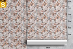 Wallpaper nature forest foxes and autumn leaves.