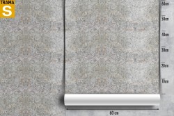 Carta da Parati foglie vintage natura astratta.