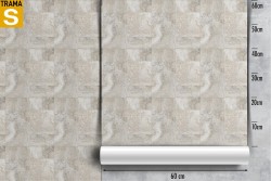 Carta da Parati mattonelle marmo grigio.