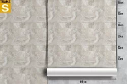 Grey marble tile wallpaper.