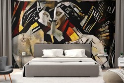 Modern Stylized Abstract Wallpaper