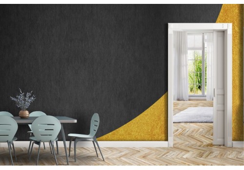 Black and gold concrete surface wallpaper 2