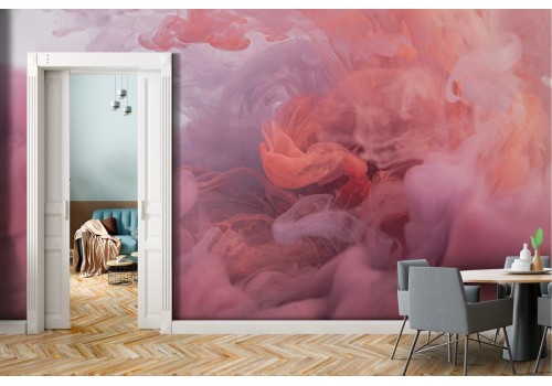 Modern abstract pink wallpaper