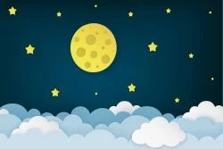Children's Wallpaper Landscapes Space and Planets