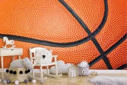 Carta da Parati palla da basket dettaglio sport