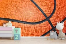 Carta da Parati palla da basket dettaglio sport