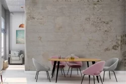 Carta da Parati superficie cemento industrial