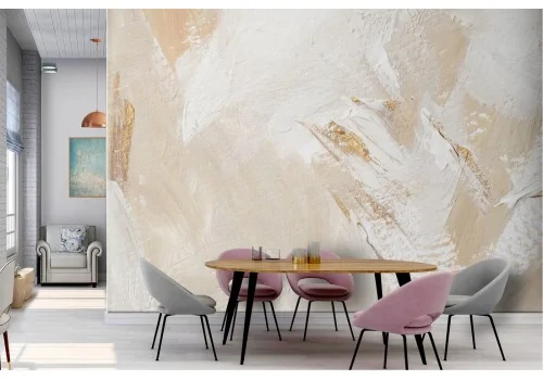 Carta da Parati superficie marmo bianco luxury 2