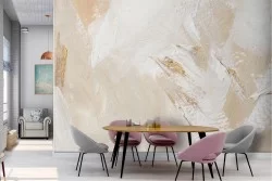 Carta da Parati superficie marmo bianco luxury