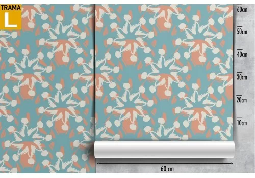 Carta da Parati decorazione geometrica pattern vintage. 2