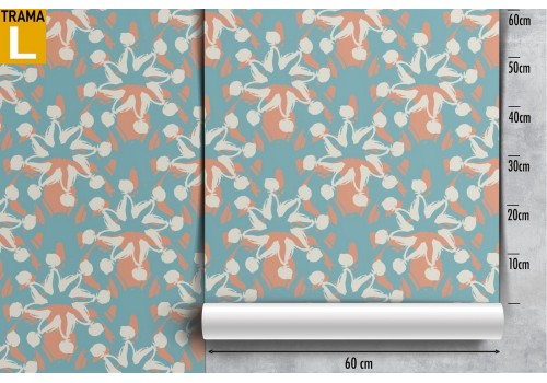 Geometric decoration vintage pattern wallpaper. 2