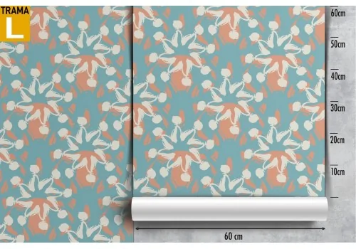 Geometric decoration vintage pattern wallpaper. 2