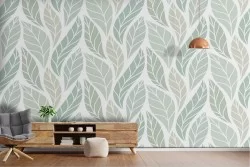 Stylized Leaves Wallpaper