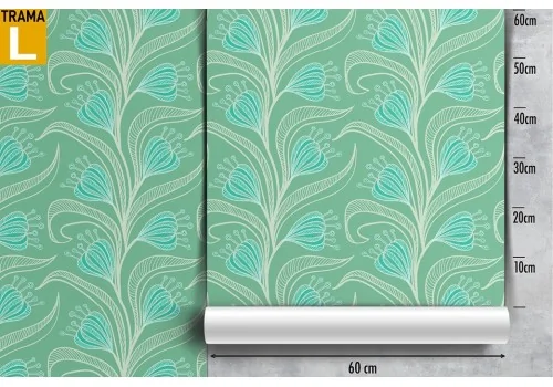 Abstract flowers nature modern design wallpaper. 2