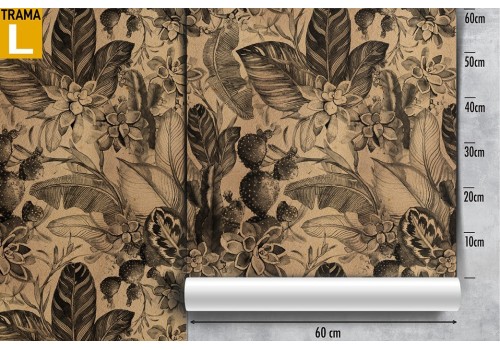 Vintage tropical leaves nature wallpaper. 2