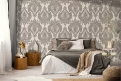 Vintage damask wallpaper pattern.