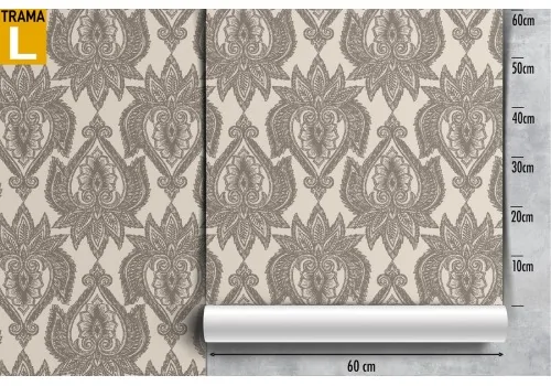 Vintage damask wallpaper pattern. 2