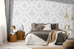 Vintage damask wallpaper pattern.