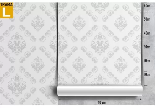 Carta da Parati damasco vintage pattern. 2