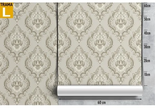 Vintage damask wallpaper pattern. 2