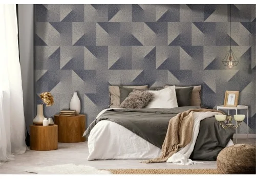 Modern geometric wallpaper decoration.585