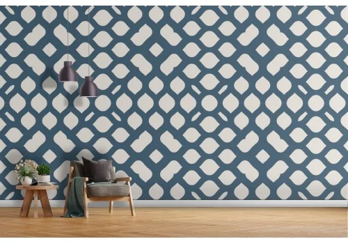 Modern geometric wallpaper decoration.586