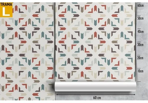 Geometric pattern modern wallpaper decoration. 2
