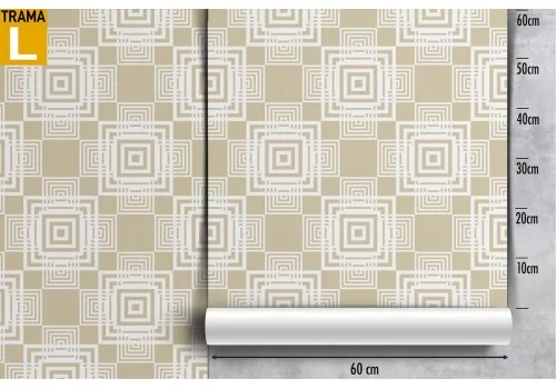 Carta da Parati decorazione geometrica pattern vintage. 2