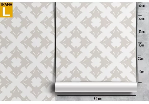 Carta da Parati decorazione geometrica pattern vintage. 2