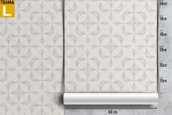 Geometric decoration vintage pattern wallpaper.