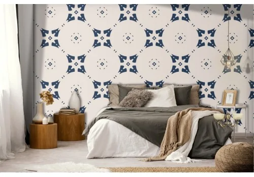 Vintage geometric pattern wallpaper decoration.599