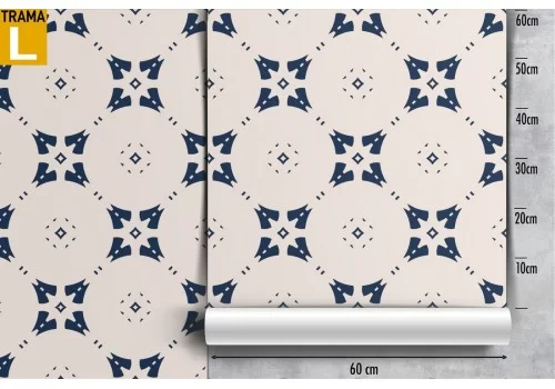 Carta da Parati decorazione geometrica vintage pattern. 2