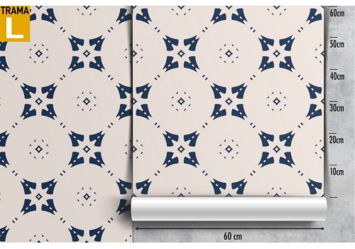 Vintage geometric pattern wallpaper decoration. 2