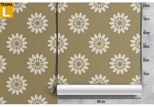 Vintage geometric pattern wallpaper decoration. 2