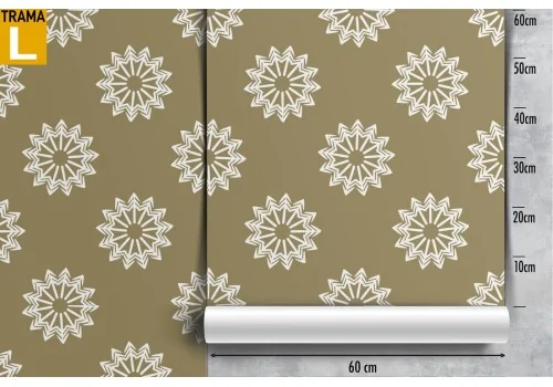 Vintage geometric pattern wallpaper decoration. 2