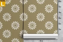 Carta da Parati decorazione geometrica vintage pattern.