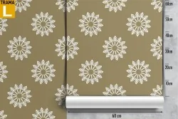 Vintage geometric pattern wallpaper decoration.