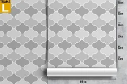 Vintage geometric wallpaper decoration.