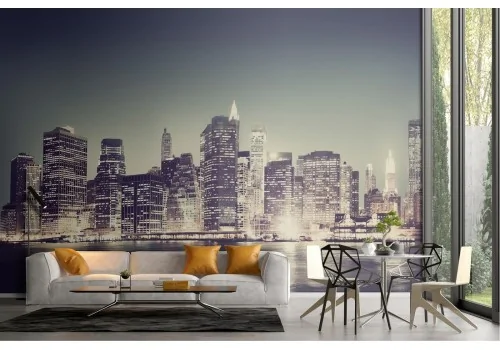 New York City skyline skyscrapers wallpaper