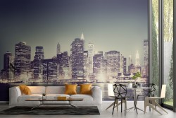 New York City skyline skyscrapers wallpaper