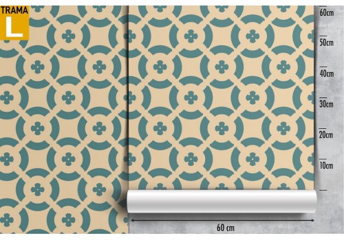 Vintage geometric wallpaper decoration. 2