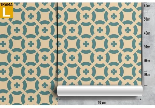 Vintage geometric wallpaper decoration. 2